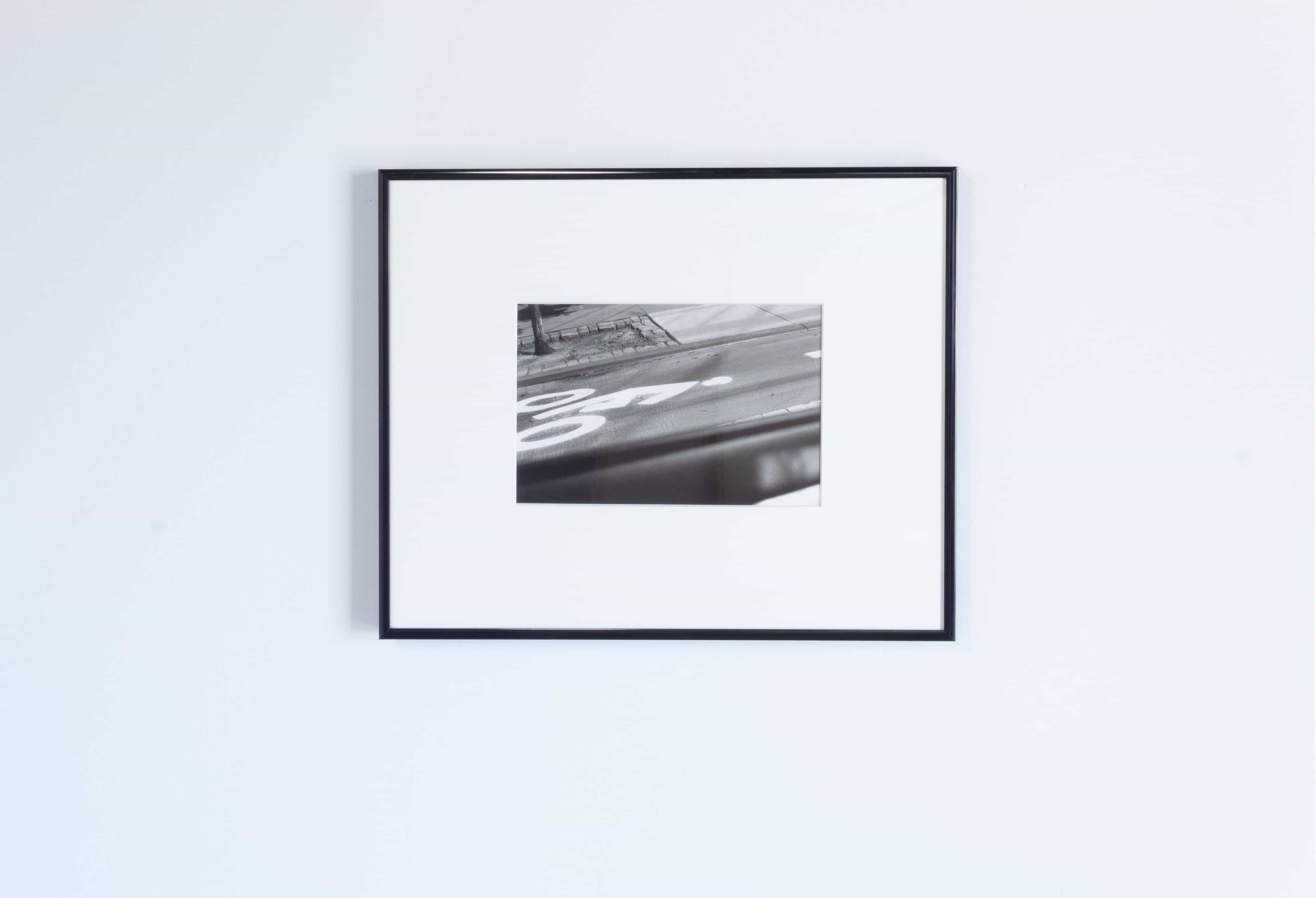  Carter Seddon, Driving, 2024, framed gelatin silver print, 11.25 x 13.75 inches