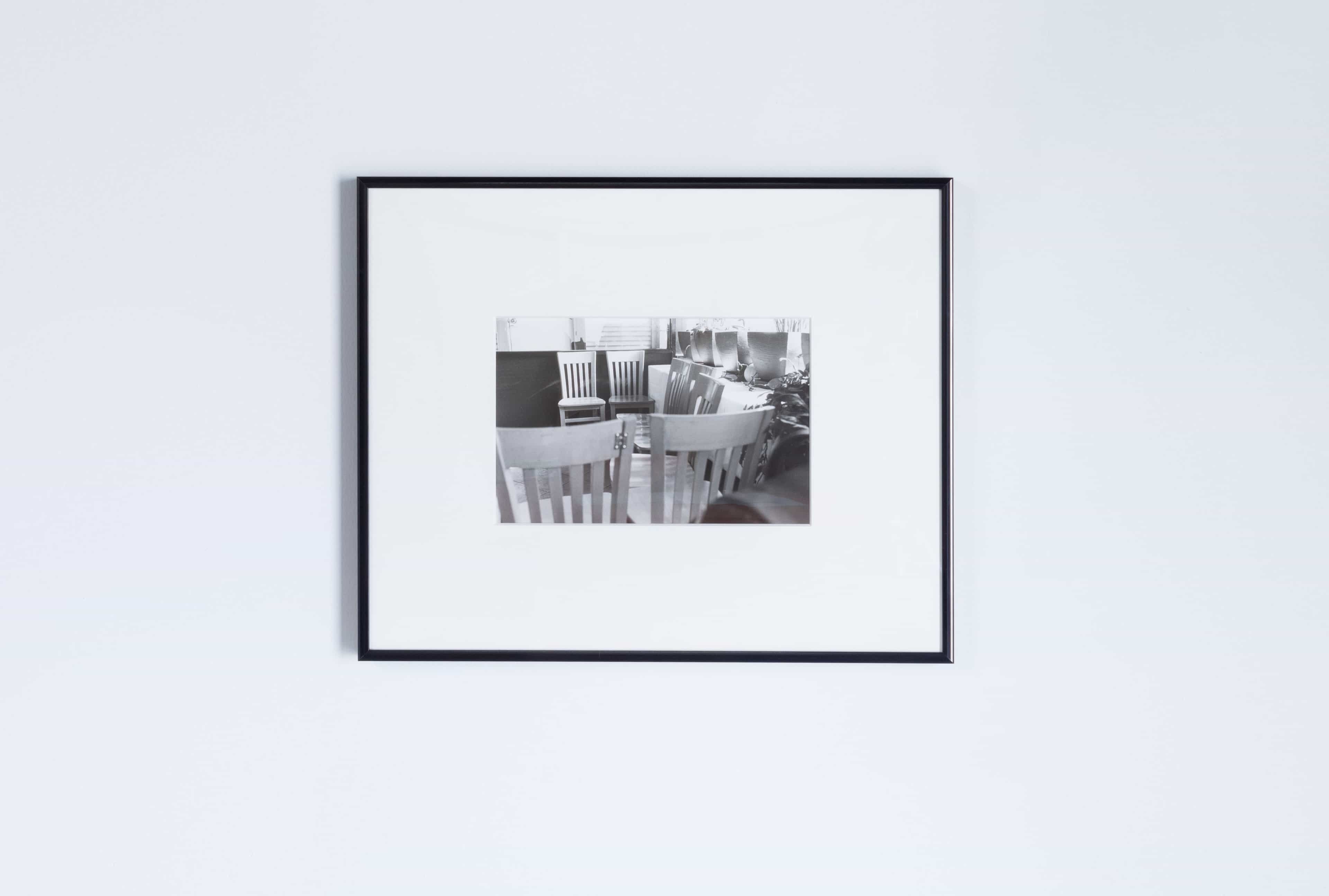 Carter Seddon, Restaurant, 2024, framed gelatin silver print, 11.25 x 13.75 inches